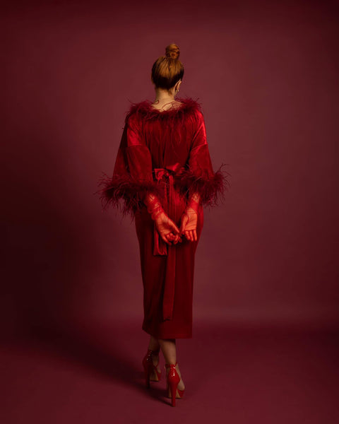 Enti Velvet Kimono