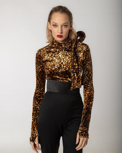 Arabella Top  Animalier