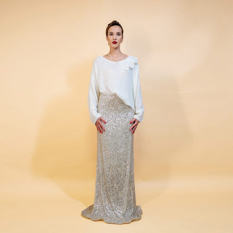 La Femme Sequin Skirt