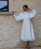 Blanc Clair Midi Dress