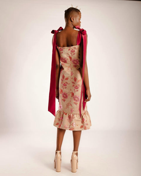 Pauline with flowers Dress