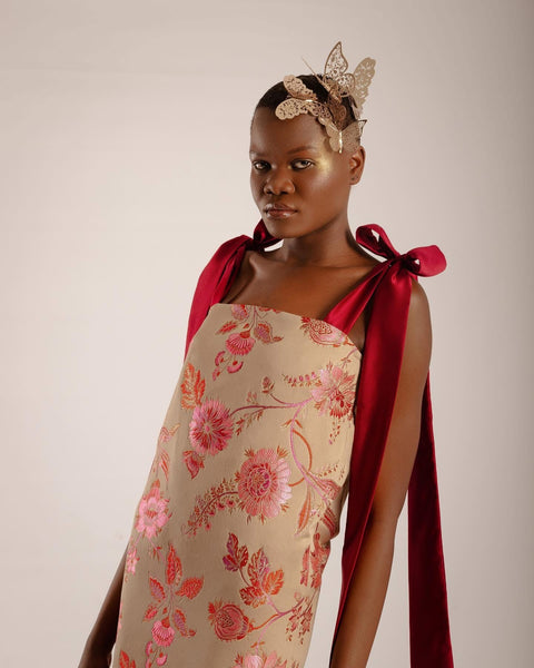 Pauline with flowers Dress