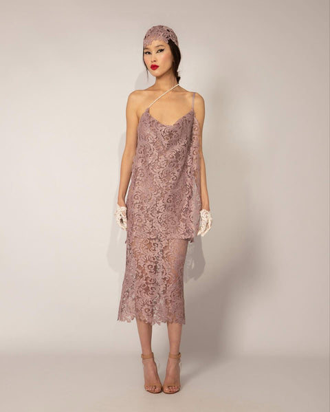 Lace La Femme Dress