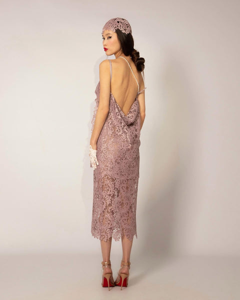 Lace La Femme Dress