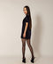 Blu notte Aldina velvet dress