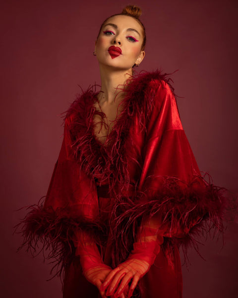 Enti Velvet Kimono