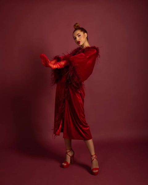 Enti Velvet Kimono